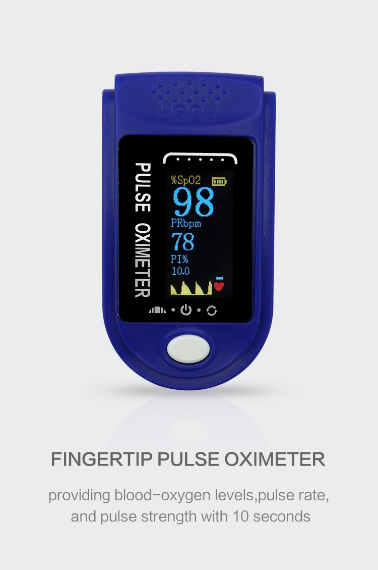 China Factor Fingertip Pulse Sensor Oximeter OLED TFT LED Blood Fingertip Oximeter Digital CE ISO Approved Pulse Oximeter