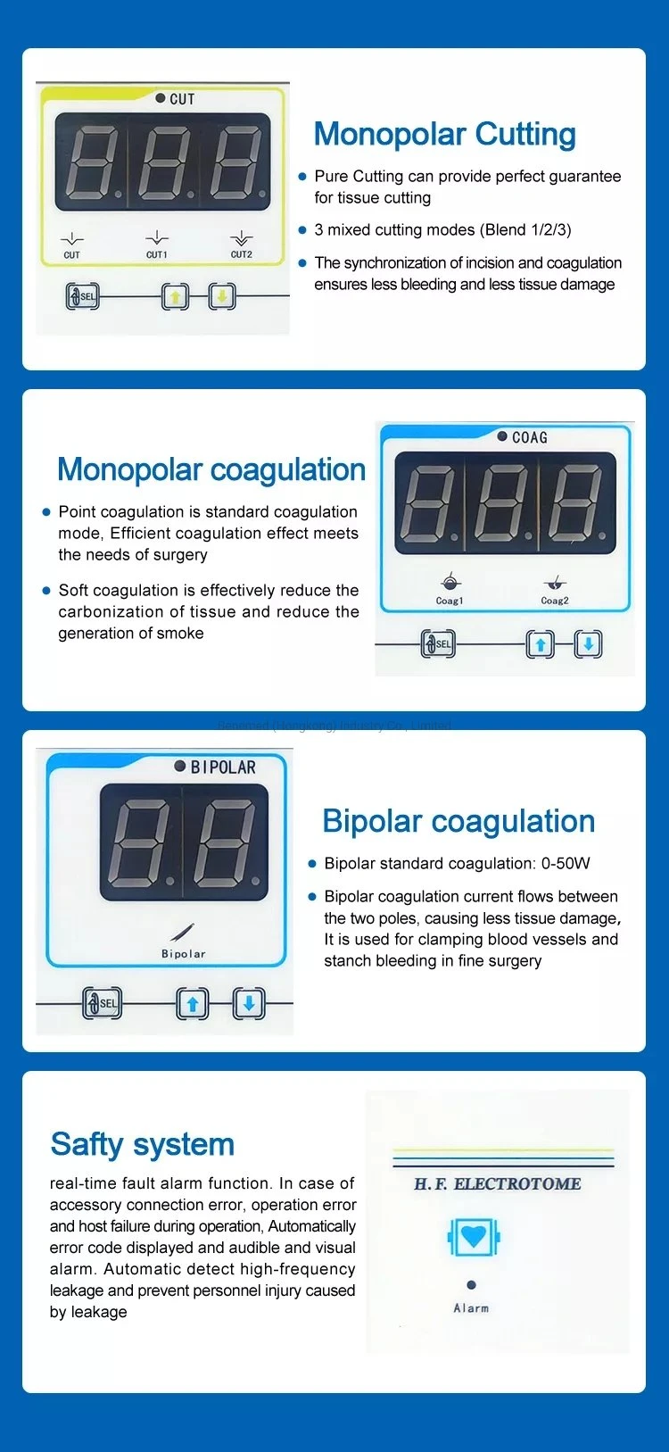 Wholesale Medical Hospital Use Diathermy Machine Electrosurgical Unit