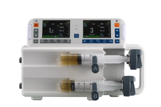 Dpmmed Hochwertige Doppelspritzen-Infusionspumpe in Anästhesieausrüstung und Zubehör