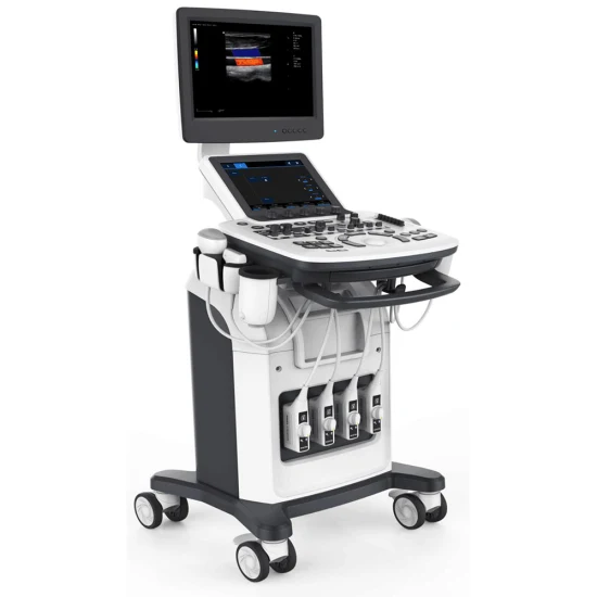 3D 4D Volldigitaler Trolley-Farbdoppler Plus-Ultraschallscanner Trolley-Ultraschall